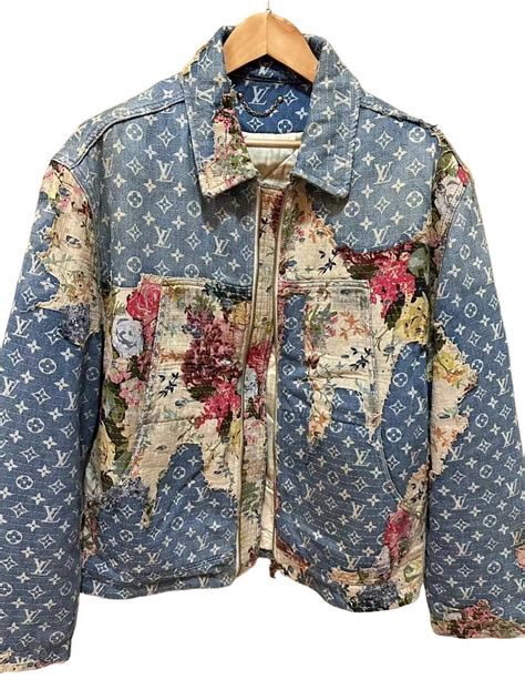 louis vuitton jean jacket cheap|lv destroyed denim jacket.